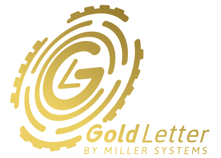 Gold Letter by Miller Systems
